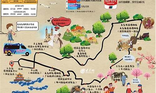 青岛旅游路线设计_青岛旅游线路地图