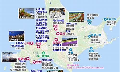 北海道夏季旅游攻略自由行路线,北海道必去景点