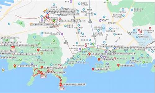 青岛旅游路线顺序一览表图_青岛旅游路线顺